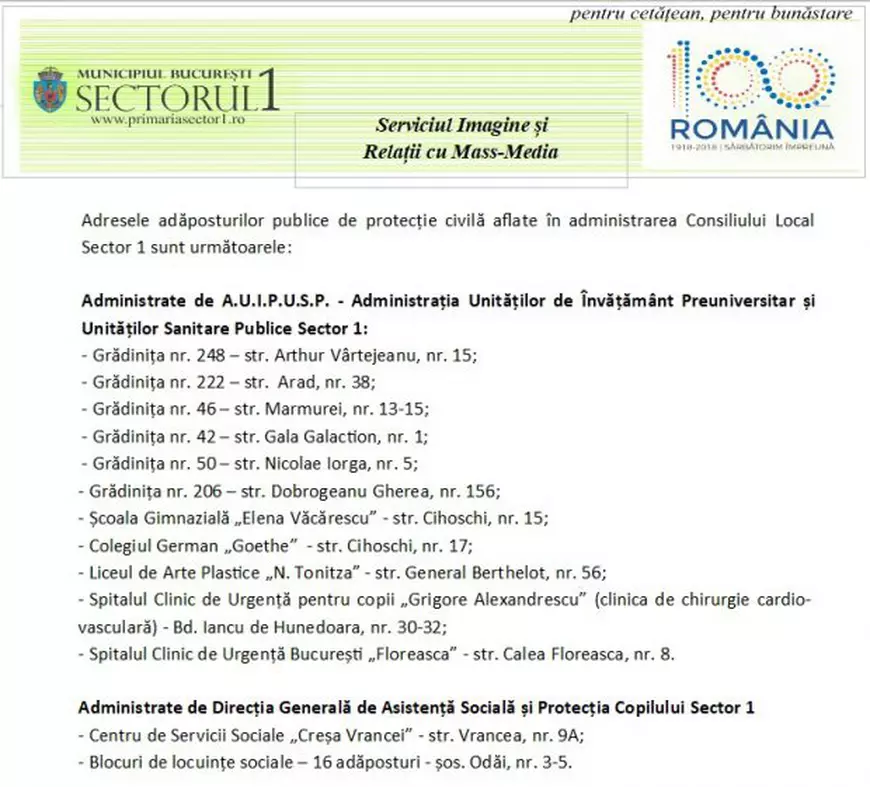 Primăriile bâjbâie prin buncărele birocrației! Care e situația adăposturilor publice antidezastru aflate în administrarea consiliilor locale