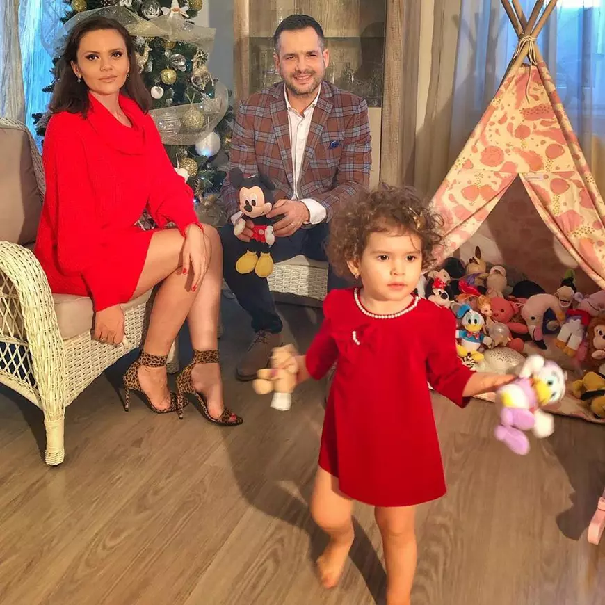 Ce pasiune are fetița Cristinei Șișcanu și a lui Mădălin Ionescu. "Peste tot, pe unde poate. Nu reușesc să o conving să renunțe"