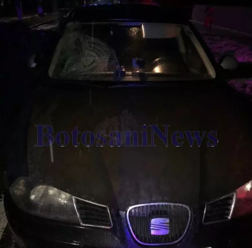 Un polițist de frontieră a lovit cu mașina un băiețel, în Ripiceni, Botoșani