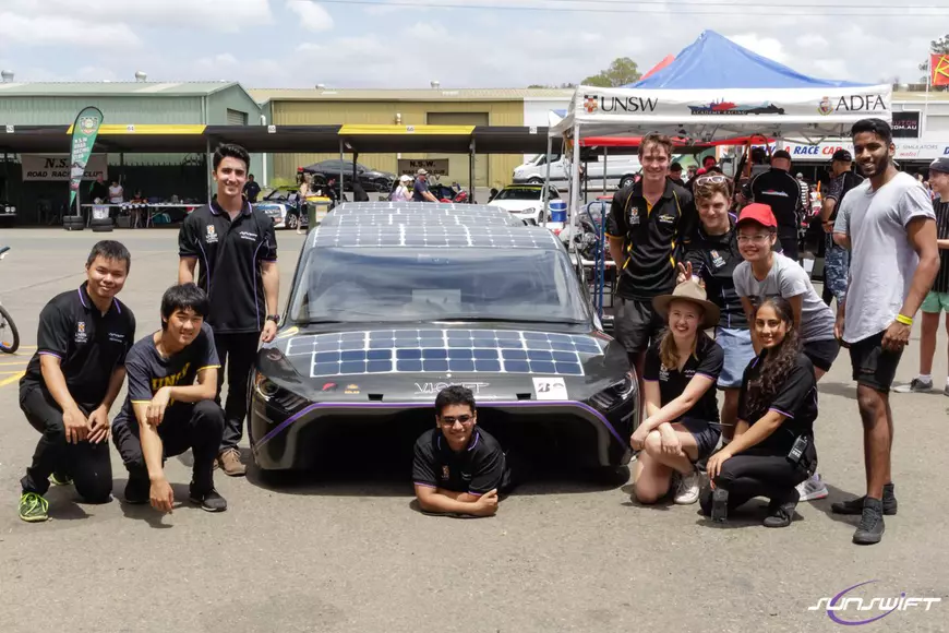 Vehiculul solar Violet a stabilit un nou record mondial în privința consumului minim de energie