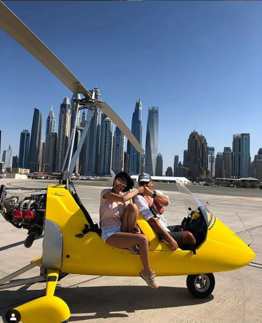 Adelina Pestrițu a vrut să-l plimbe pe Virgil cu girocopterul de ziua lui