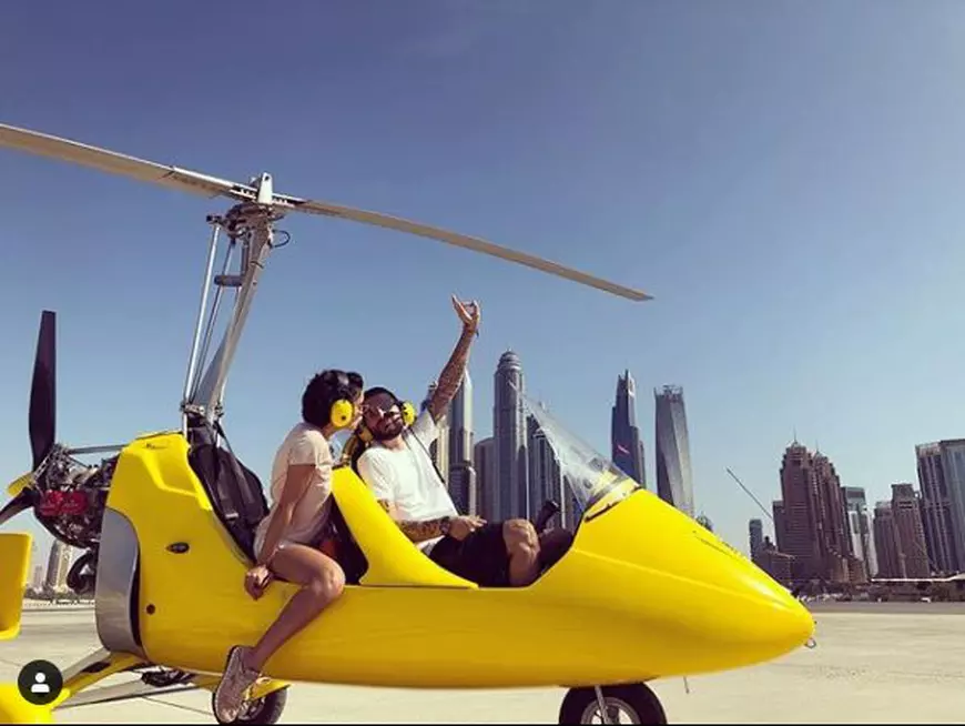 Adelina Pestrițu a vrut să-l plimbe pe Virgil cu girocopterul de ziua lui