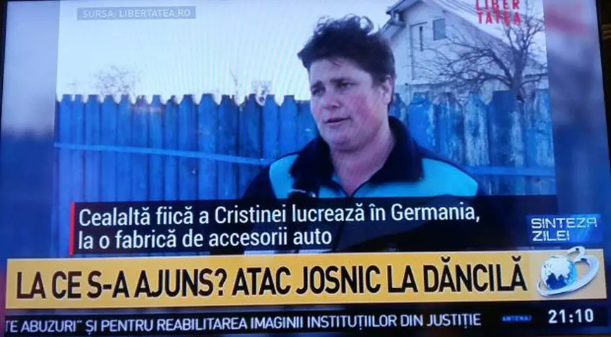 Reportajul video realizat de Libertatea a rulat la ''Sinteza Zilei