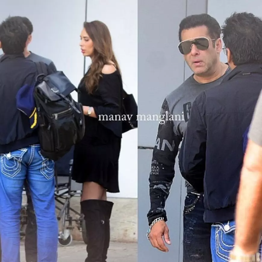 Iulia Vântur şi Salman Khan s-au întors din vacanţă, după Revelion. Cum au fost surprinși