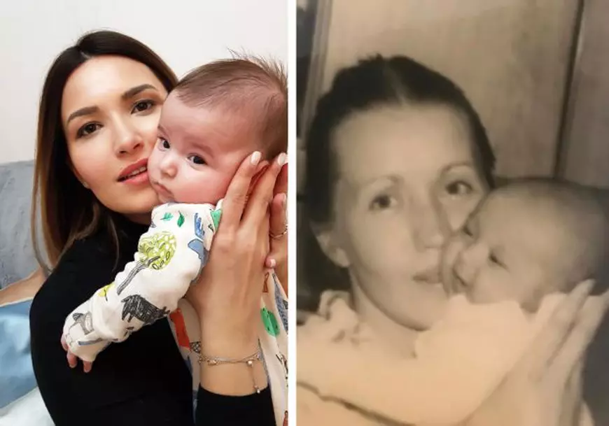 Cum arăta Ela Crăciun pe vremea când era bebeluș. Fiul ei de 3 luni îi seamănă perfect