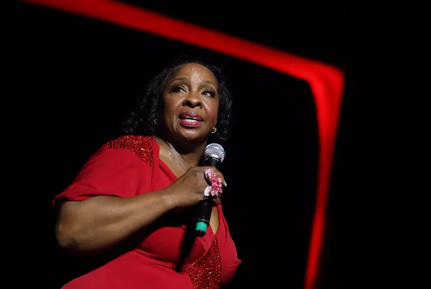 Cântăreața americană Gladys Knight