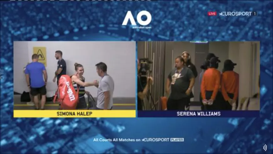 VIDEO | Simona Halep, eliminată de Serena Williams în optimile de la Australian Open 2019. Simo a revenit miraculos în setul doi, dar a cedat în decisiv
