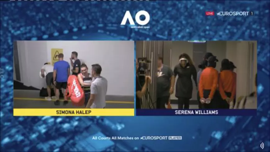 VIDEO | Simona Halep, eliminată de Serena Williams în optimile de la Australian Open 2019. Simo a revenit miraculos în setul doi, dar a cedat în decisiv