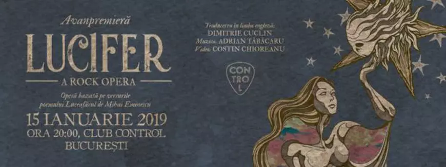 Când Eminescu întâlnește muzica rock. "Lucifer: A Rock Opera", lansată de toboșarul Adrian Tăbăcaru de ziua marelui poet