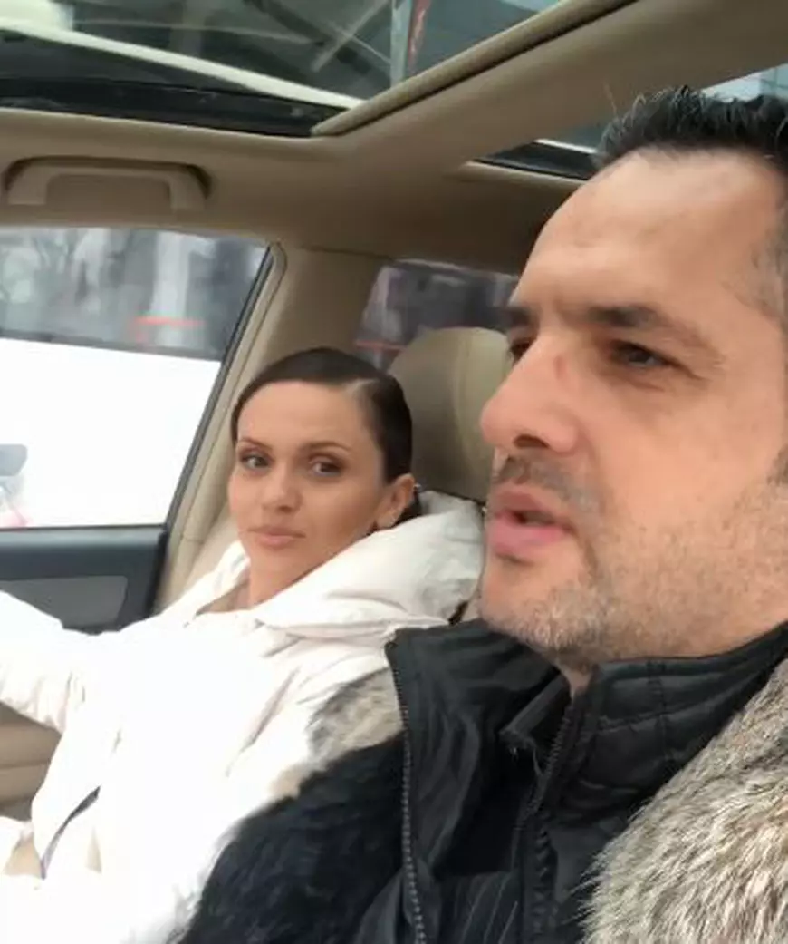 Ce a făcut Mădălin Ionescu la semafor. Cristina Șișcanu a fost luată prin surprindere | VIDEO