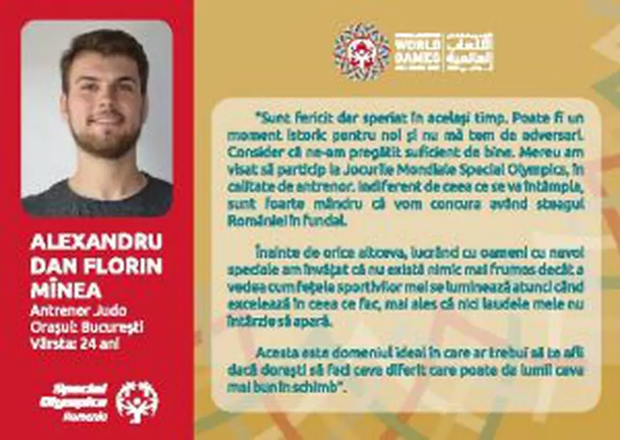 Olimpiada celor bravi! România are 35 de sportivi la Jocurile Mondiale de Vară Special Olympics