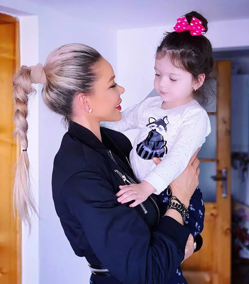 Bianca Drăgușanu s-a fotografiat cu fiica sa. Dar ce i-a fost dat să audă nu a fost de bine