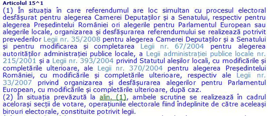 PSD spune că legea nu permite decât secţii de vot separate pentru europarlamentare şi referendum. Ce prevede legislaţia