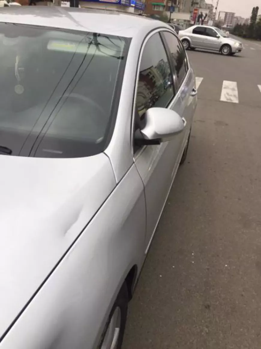 Mașina care l-a lovit pe copilul de 11 ani, pe o trecere de pietoni din Slatina