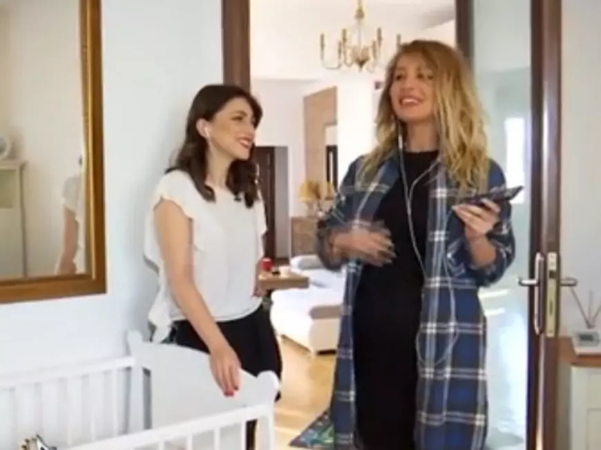 Flavia Mihășan a pregătit camera bebelușului. „Nu cred că pot face asta”