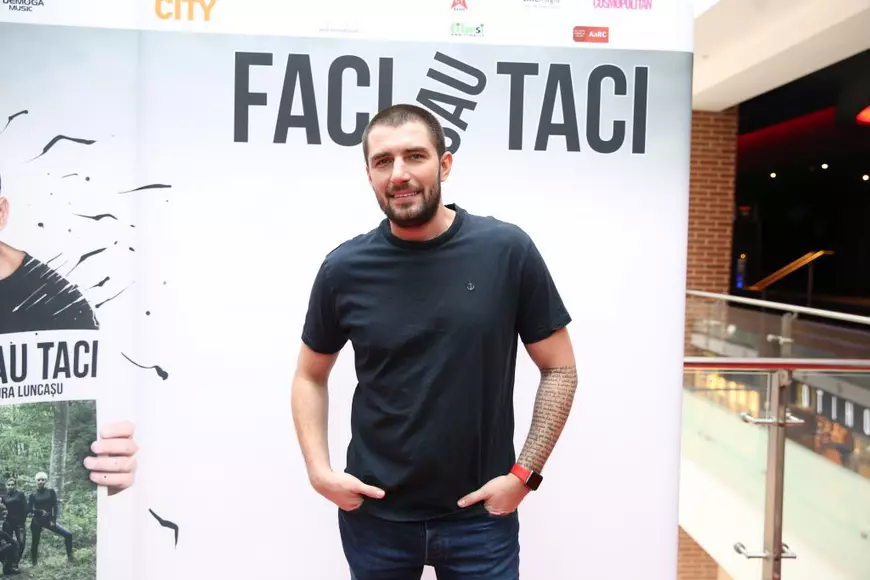 Lui Cătălin Cazacu rolul de debut pe marile ecrane i-a venit mănușă