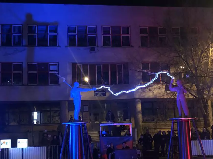 VIDEO&FOTO/ Războiul stelelor în orașul de pe Bega. ”Lorzii fulgerelor” fac spectacol în Timișoara