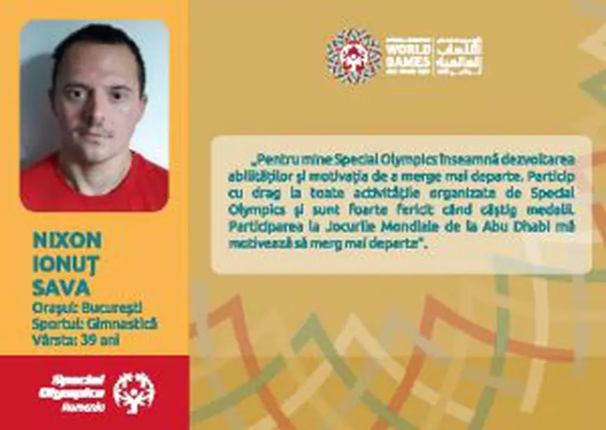Olimpiada celor bravi! România are 35 de sportivi la Jocurile Mondiale de Vară Special Olympics