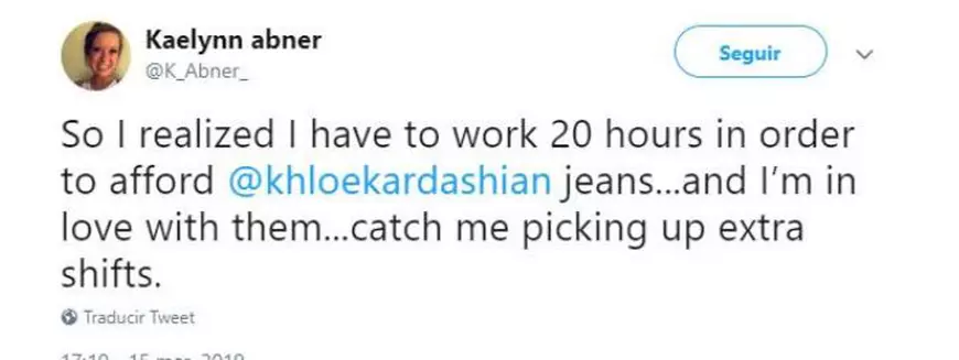 Ce i-a răspuns Khloe Kardashian unei tinere care a muncit 20 de ore ca să-și poată cumpăra o pereche de blugi de la firma vedetei. Toți au criticat-o