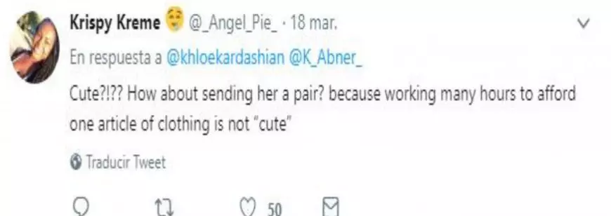 Ce i-a răspuns Khloe Kardashian unei tinere care a muncit 20 de ore ca să-și poată cumpăra o pereche de blugi de la firma vedetei. Toți au criticat-o