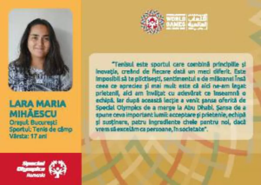 Olimpiada celor bravi! România are 35 de sportivi la Jocurile Mondiale de Vară Special Olympics