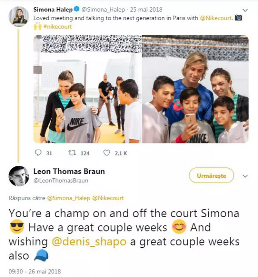 O vedetă de la Hollywood a pus ochii pe Halep: "Bravo, Simona, bucură-te în continuare de ceea ce faci"