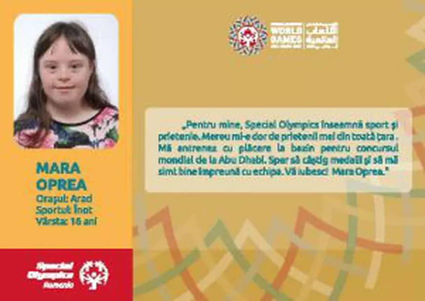 Olimpiada celor bravi! România are 35 de sportivi la Jocurile Mondiale de Vară Special Olympics