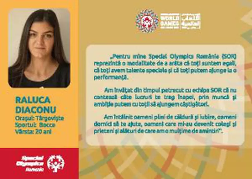 Olimpiada celor bravi! România are 35 de sportivi la Jocurile Mondiale de Vară Special Olympics