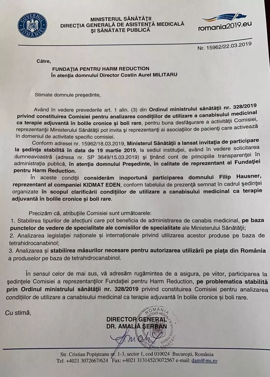 Afacerea marijuana! Omul care i-a băgat în Ministerul Sănătății pe afaceriștii din Israel: „Au un buget nelimitat. Venim cu toată expertiza, tot, tot, tot”