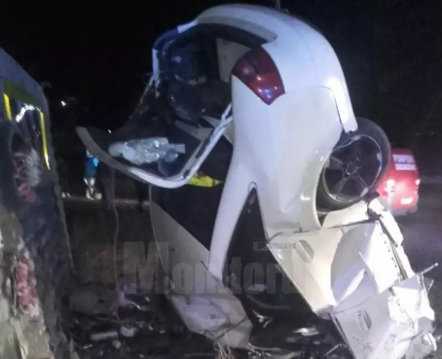 Un bărbat a murit pe loc după ce a intrat cu 140 de kilometri/h într-un zid!