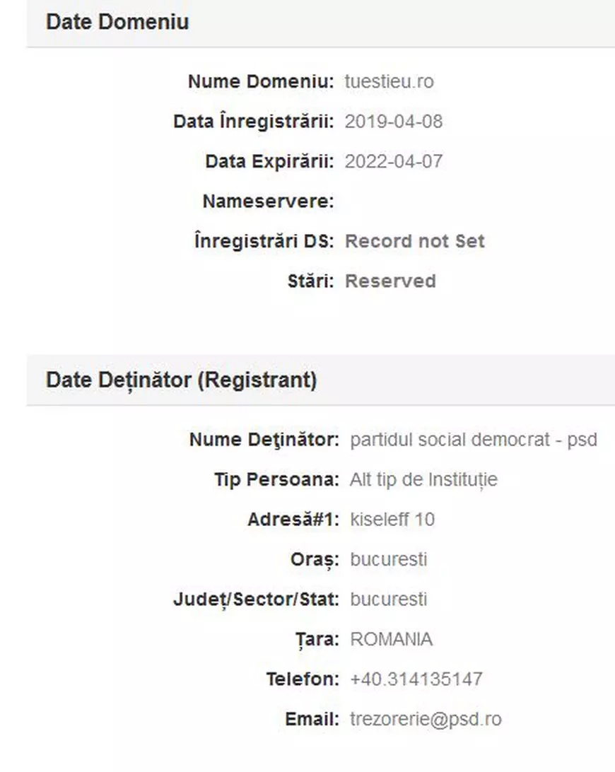 Războiul politic online continuă. PSD a înregistrat domeniul tuestieu.ro, după anunțul apariției noii cărți a preşedintelui Klaus Iohannis