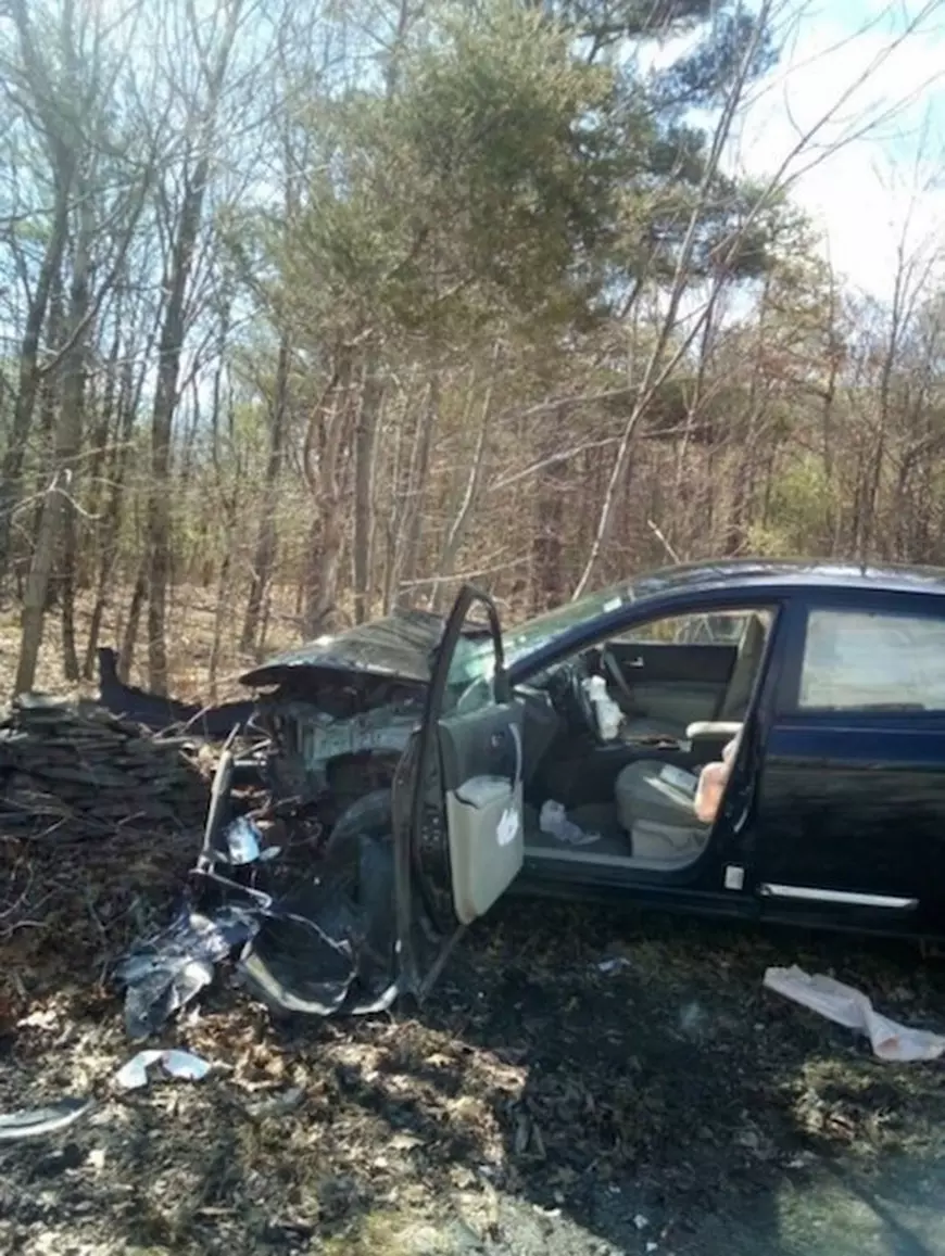 A făcut accident de mașină din cauza unui păianjen