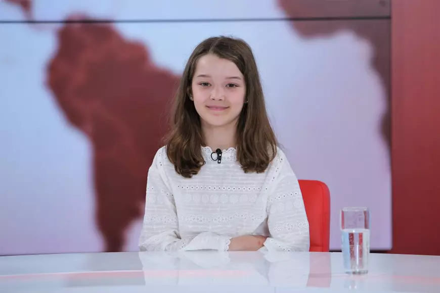 VIDEO/ Eva Jumătate, fetița română de 11 ani care a ajuns în finala "Suedezii au talent": "O să locuiesc la Hollywood"