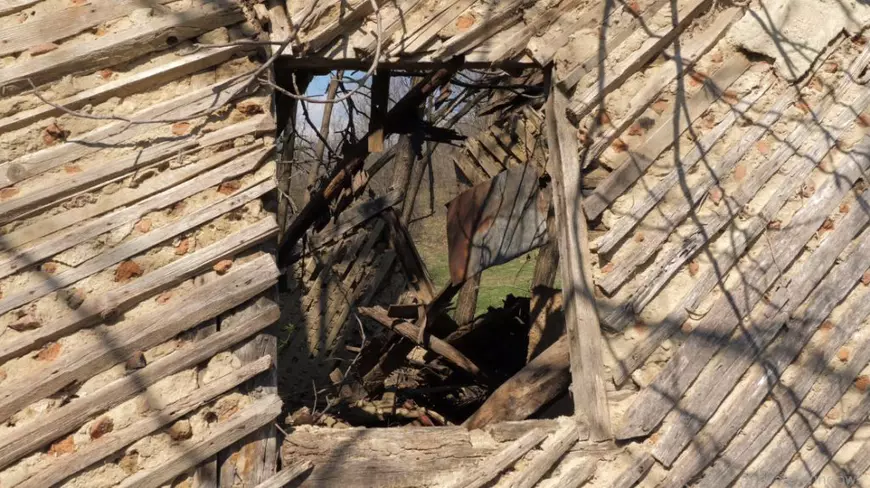 Casa în care a locuit soacra lui Doru Pătru „a fost mutată de undeva, adusă. Lemnăria e luată de la o casă veche”.