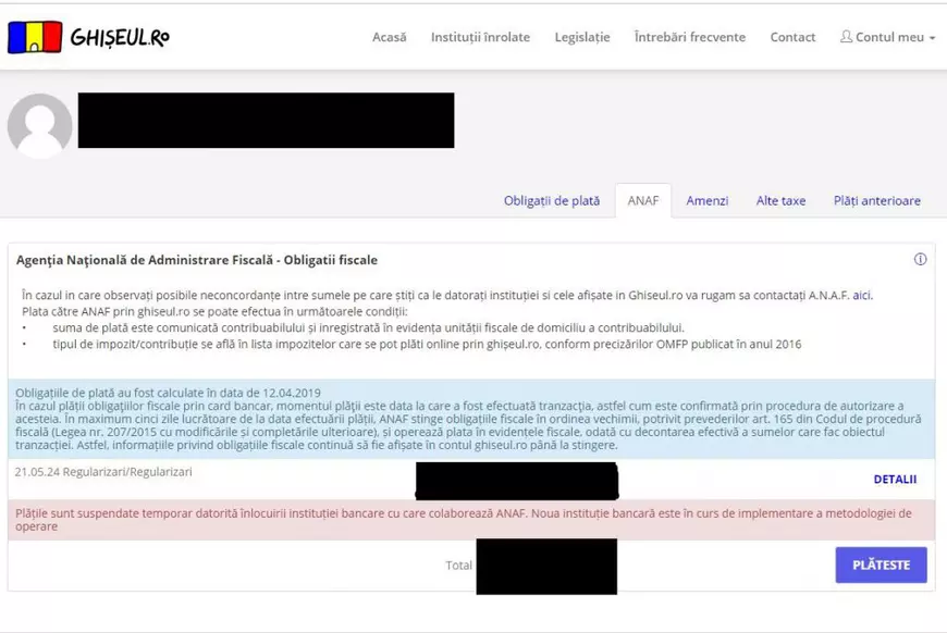 Statul vrea să achităm online taxele și amenzile, dar programul merge greu sau dă erori. Plățile pe ghiseul.ro sunt suspendate