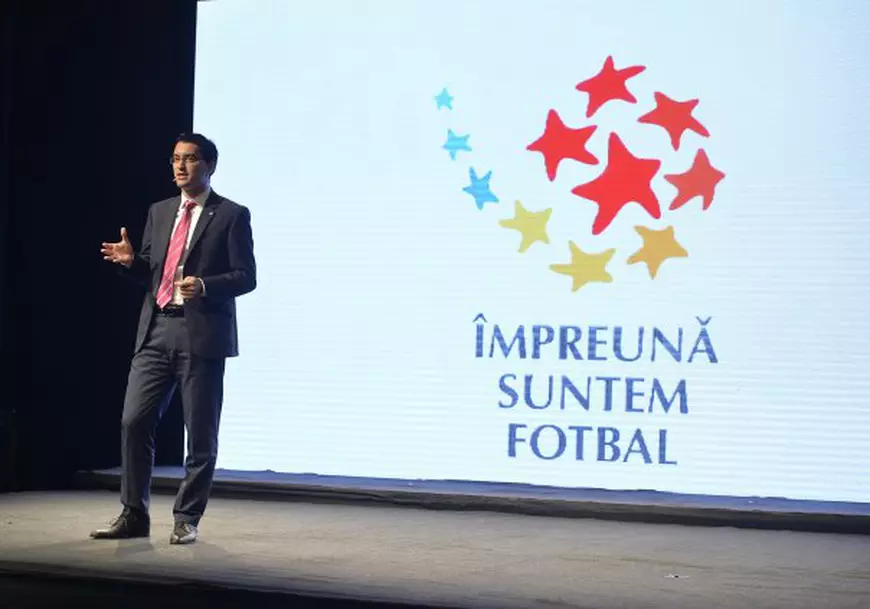 FRF a devenit Federația Română de Sloganuri în mandatul lui Răzvan Burleanu. Ultima deviză: ”Mai buni împreună”. Vezi toate lozincile din cei 5 ani de mandat