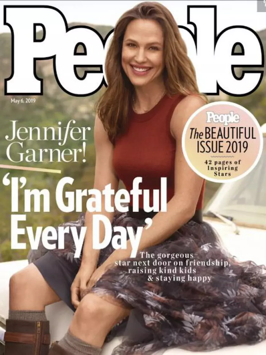 Actrița Jennifer Garner a fost desemnată de revista "People" cel mai frumos om din lume al anului 2019