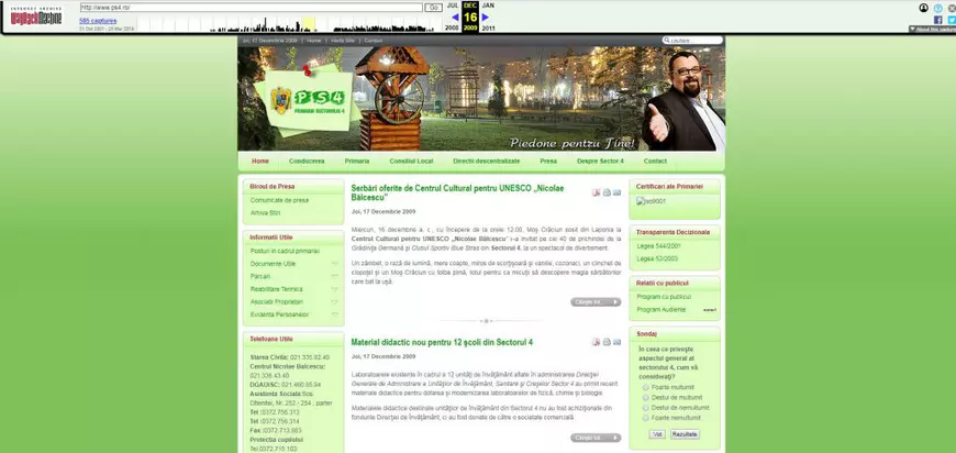 Atunci și acum. Cum arată site-urile instituțiilor de stat în 2019 față de 2009. Unele au rămas neschimbate de mai bine de un deceniu!