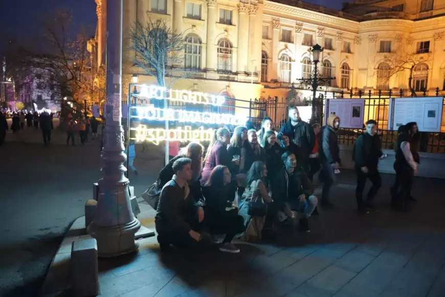 FOTO | A început a cincea ediție a Spotlight, cel mai mare festival dedicat luminilor