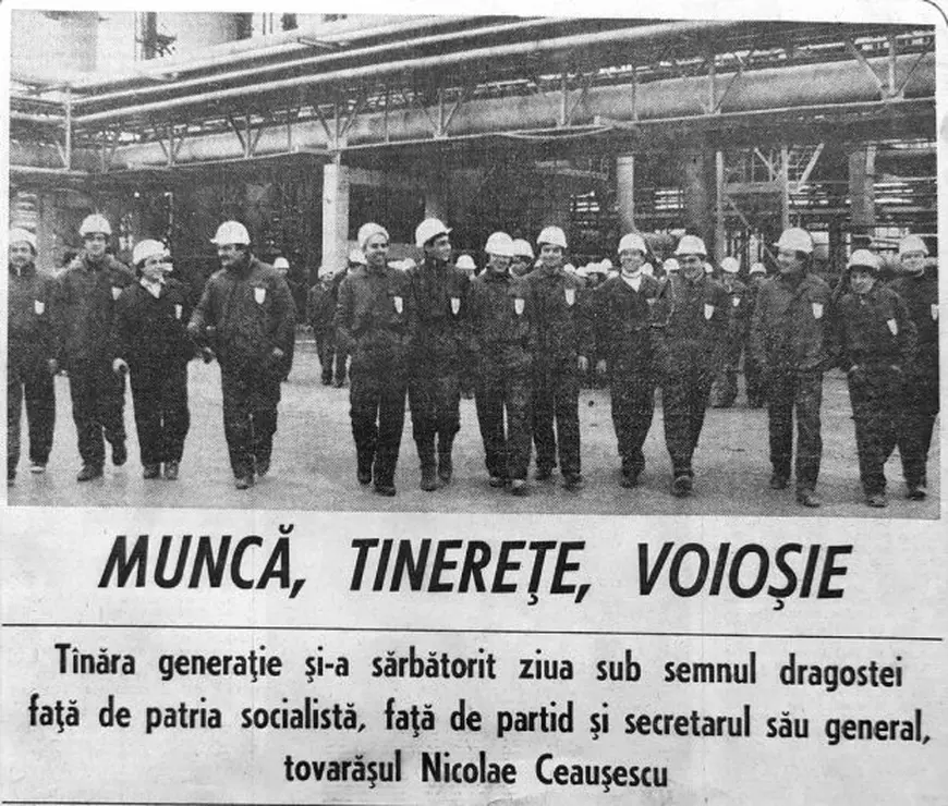 Un ziar din comunism, despre Ziua Muncii