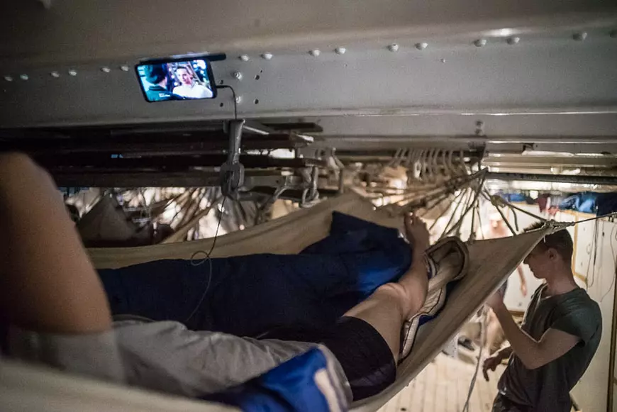 REPORTAJ INEDIT | Primele alegeri pe Bricul Mircea în cei 80 de ani de existență ai navei! Echipajul a votat în Spania - FOTO