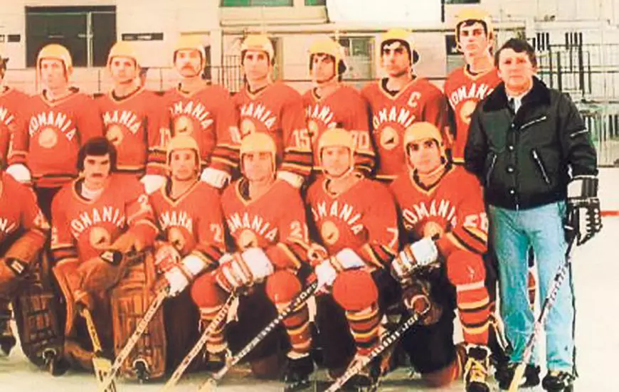 Alături de tricolori. Ionescu, dreapta, a pregătit naționala de seniori între 1969 și 1970, și între 1974 și 1980.