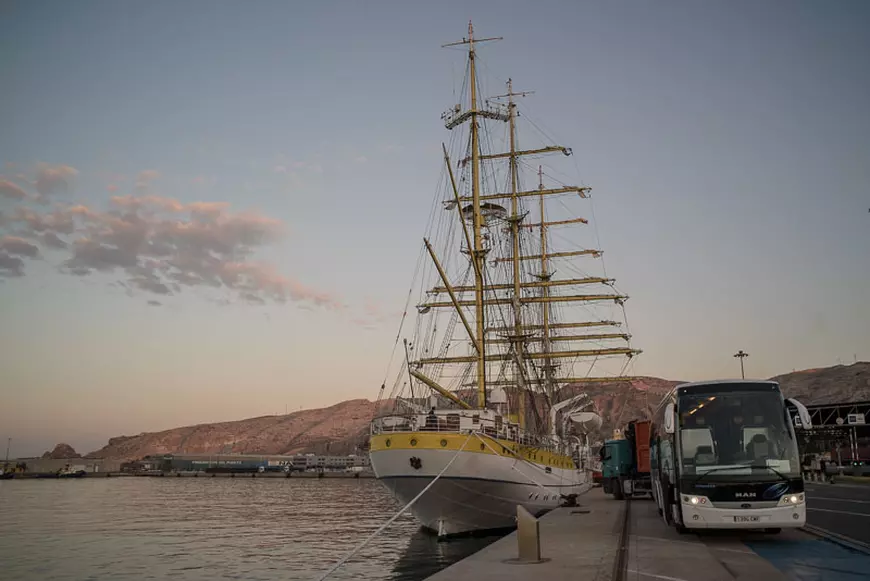 REPORTAJ INEDIT | Primele alegeri pe Bricul Mircea în cei 80 de ani de existență ai navei! Echipajul a votat în Spania - FOTO