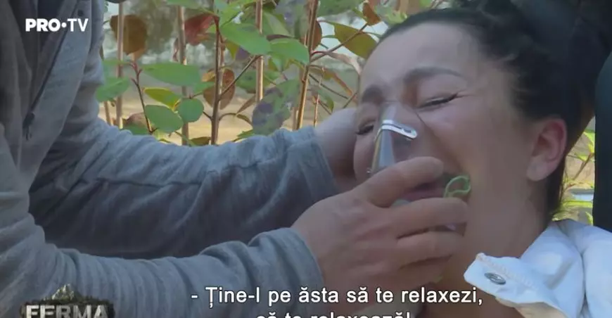 Brigitte Sfăt, la un pas de leșin la Ferma. A făcut atac de panică