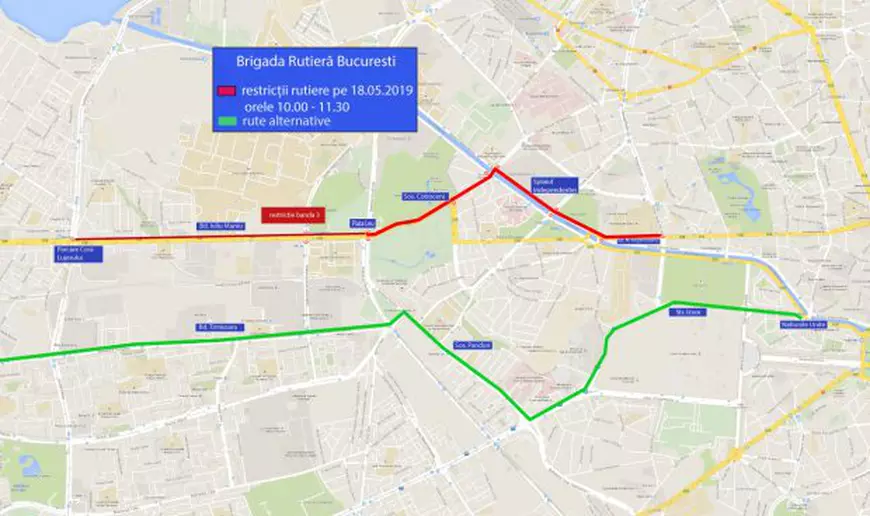Trafic restricționat, sâmbătă, în Militari și Cotroceni pentru Crosul Universității din București. Care sunt rutele alternative