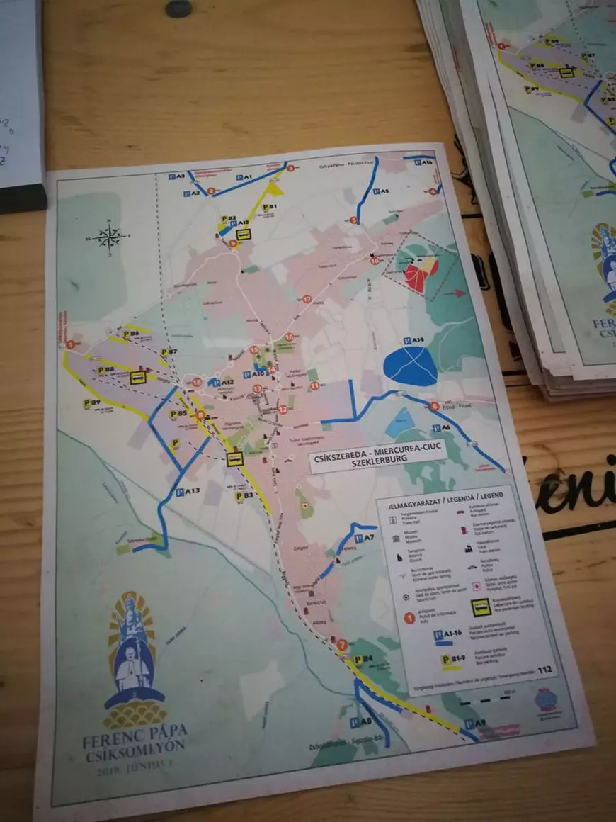 Orașul Miercurea Ciuc este securizat în așteptarea Papei Francisc. Mai mulți pelerini petrec noaptea în catedrala de la Șumuleu Ciuc