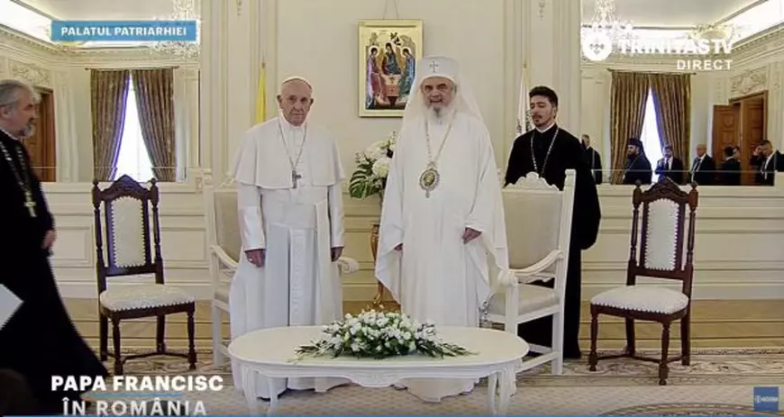 Reacția Cristinei Țopescu după discursul Patriarhului Daniel cu ocazia vizitei Papei Francisc în România. "Nu scapă ocazia nici într-o asemenea zi să vorbească despre familia tradițională"