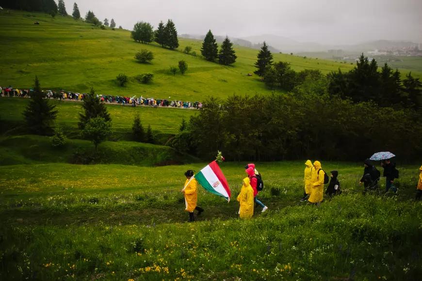 FOTOREPORTAJ DOCUMENTARIA / ”Dumnezeu e printre noi”, a spus Papa Francisc la Șumuleu-Ciuc. Imaginile unei zile cu o încărcătură spirituală aparte