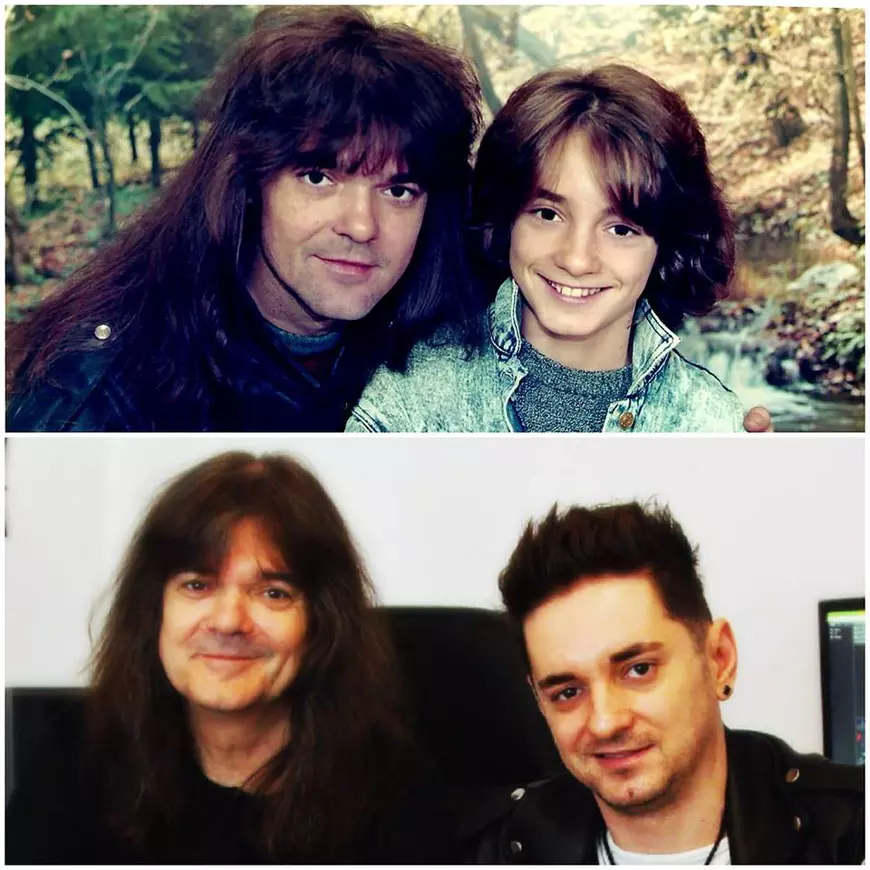 Așa tată, așa fiu! Marius, băiatul legendei rockului românesc Călin Pop, e omul din spatele lui Smiley. „Tata a fugit mereu de mine, nu voia să mă influențeze”