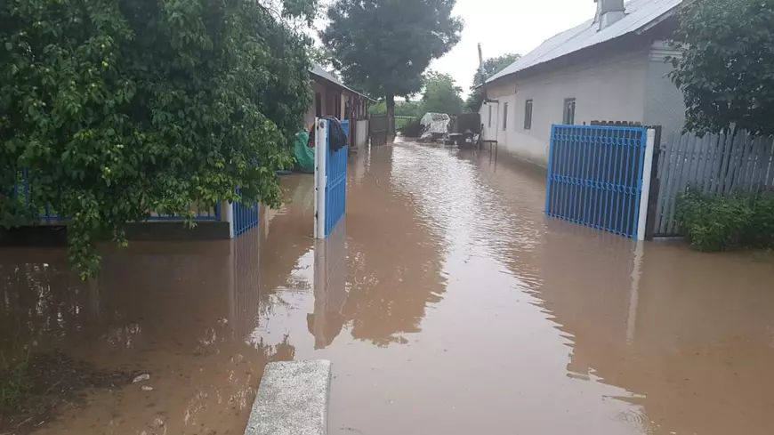 FOTO| IGSU: Șapte localități din Teleorman sunt afectate de inundații